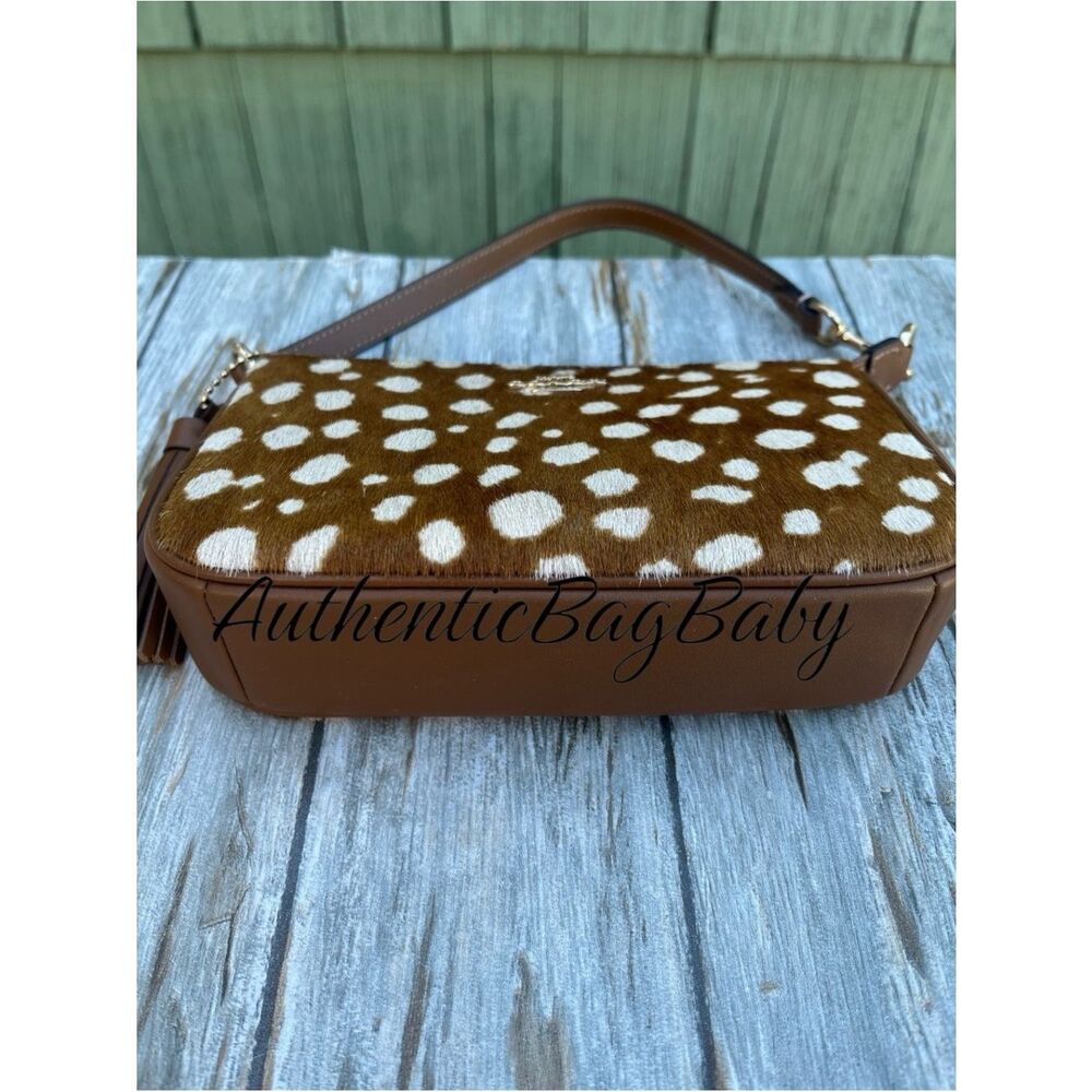 Coach Nolita 19 With Deer Print Bag Purse - Picture 7 of 8